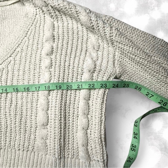 True Craft Chic Cream Mini Button Cardigan - Picture 4 of 7